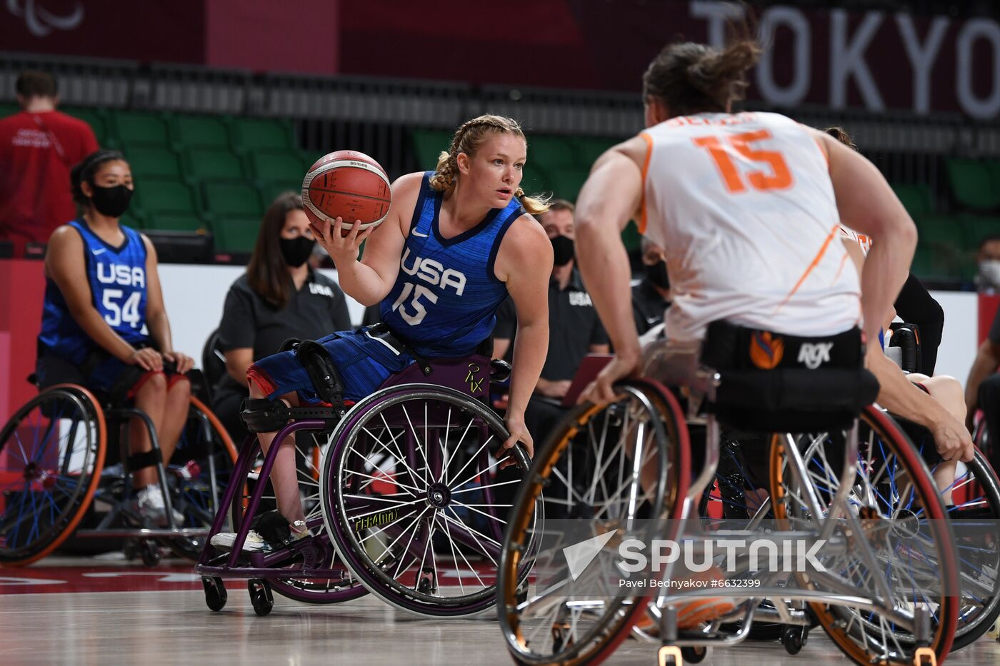 Japan Paralympics 2020 Wheelchair Basketball Women Netherlands - US