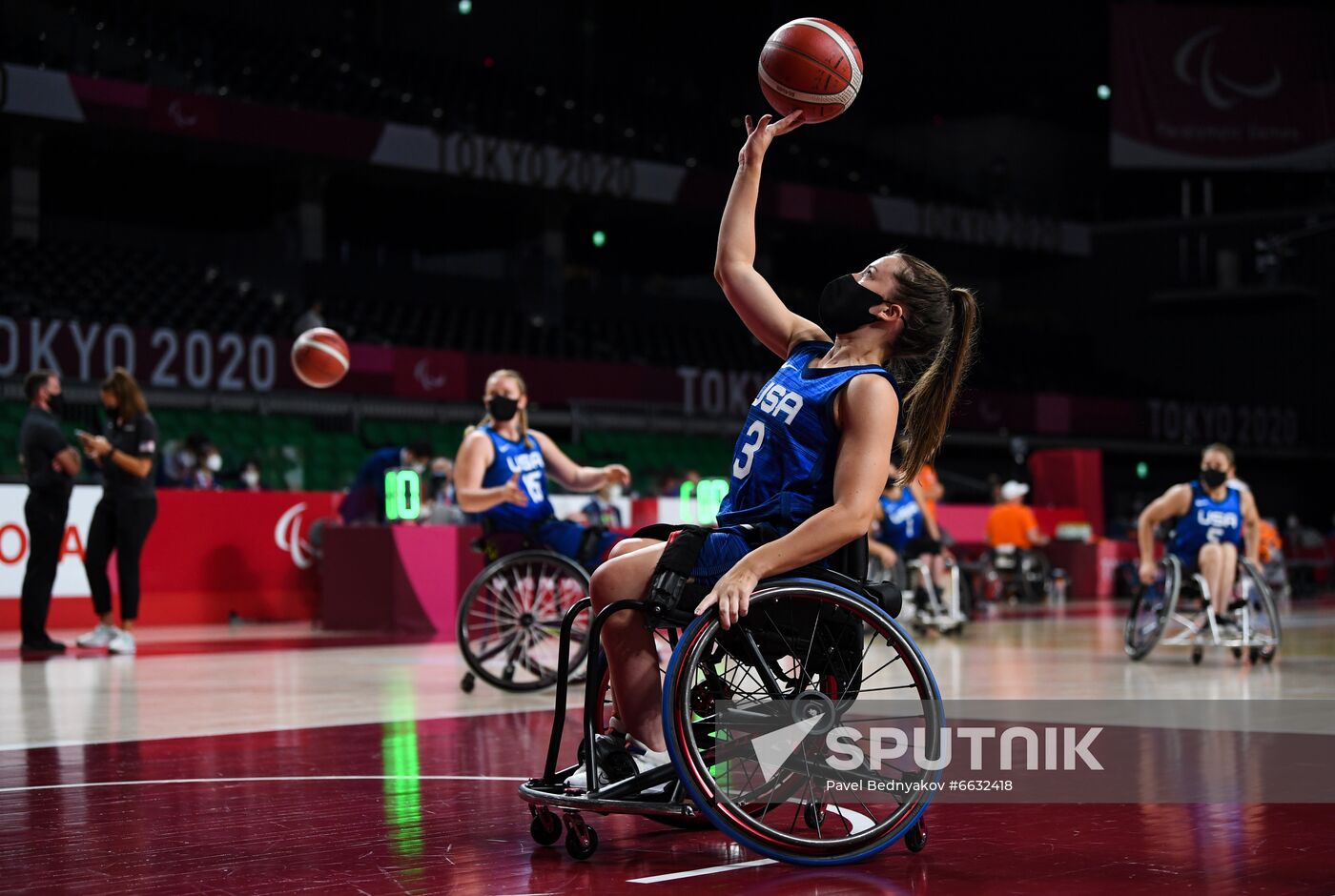 Japan Paralympics 2020 Wheelchair Basketball Women Netherlands - US