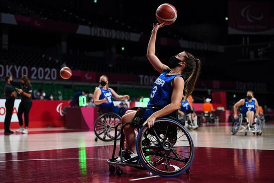 Japan Paralympics 2020 Wheelchair Basketball Women Netherlands - US