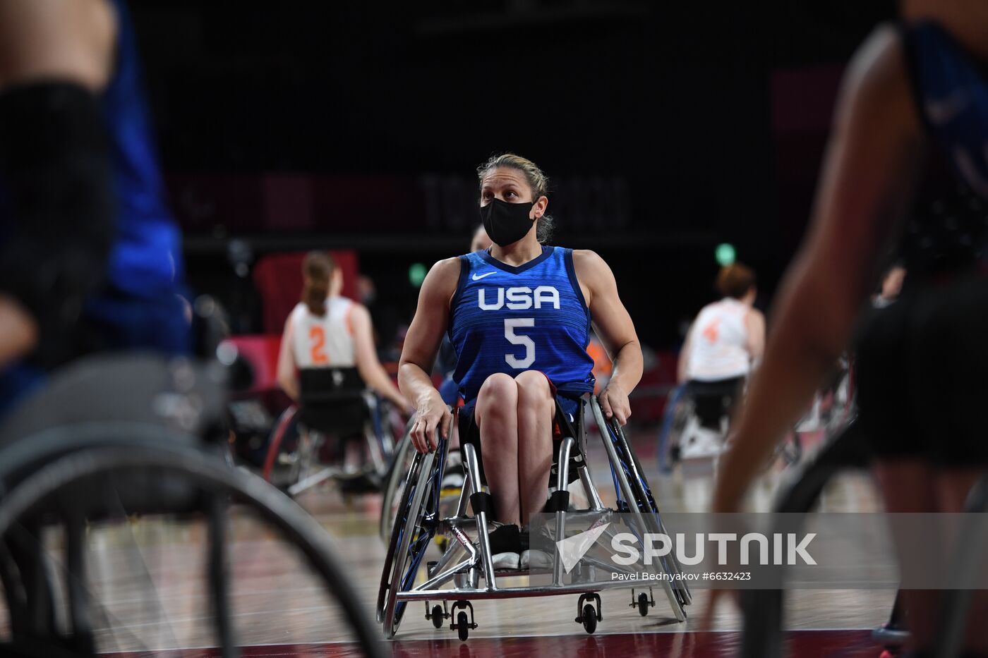 Japan Paralympics 2020 Wheelchair Basketball Women Netherlands - US