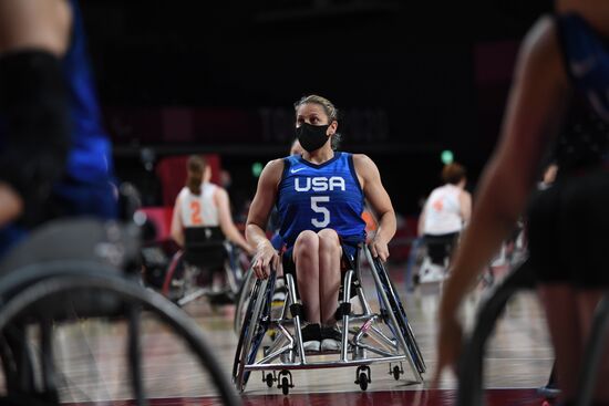 Japan Paralympics 2020 Wheelchair Basketball Women Netherlands - US