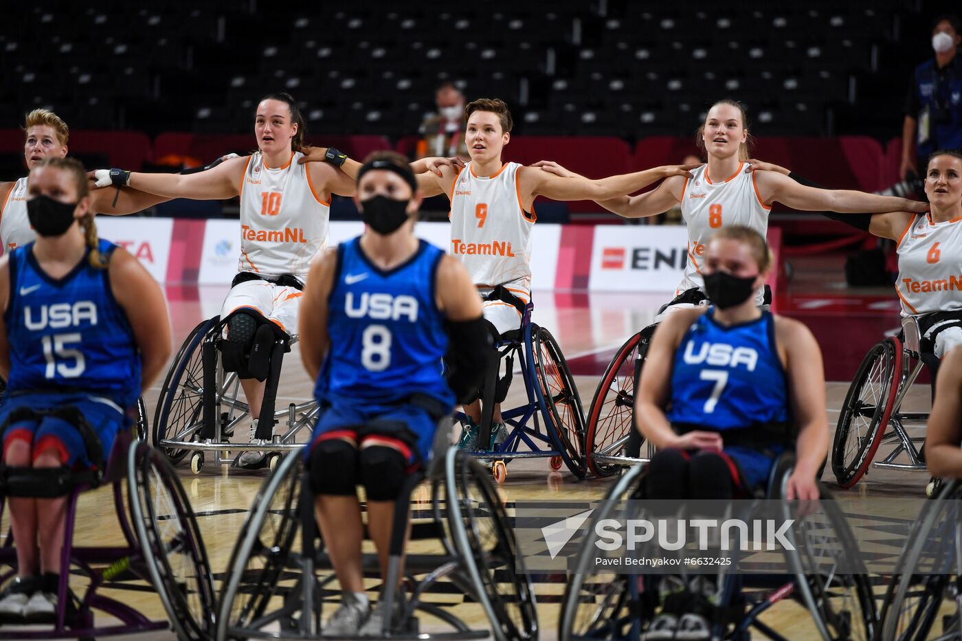 Japan Paralympics 2020 Wheelchair Basketball Women Netherlands - US