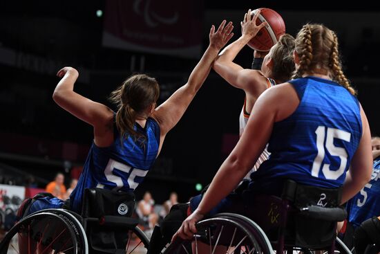 Japan Paralympics 2020 Wheelchair Basketball Women Netherlands - US