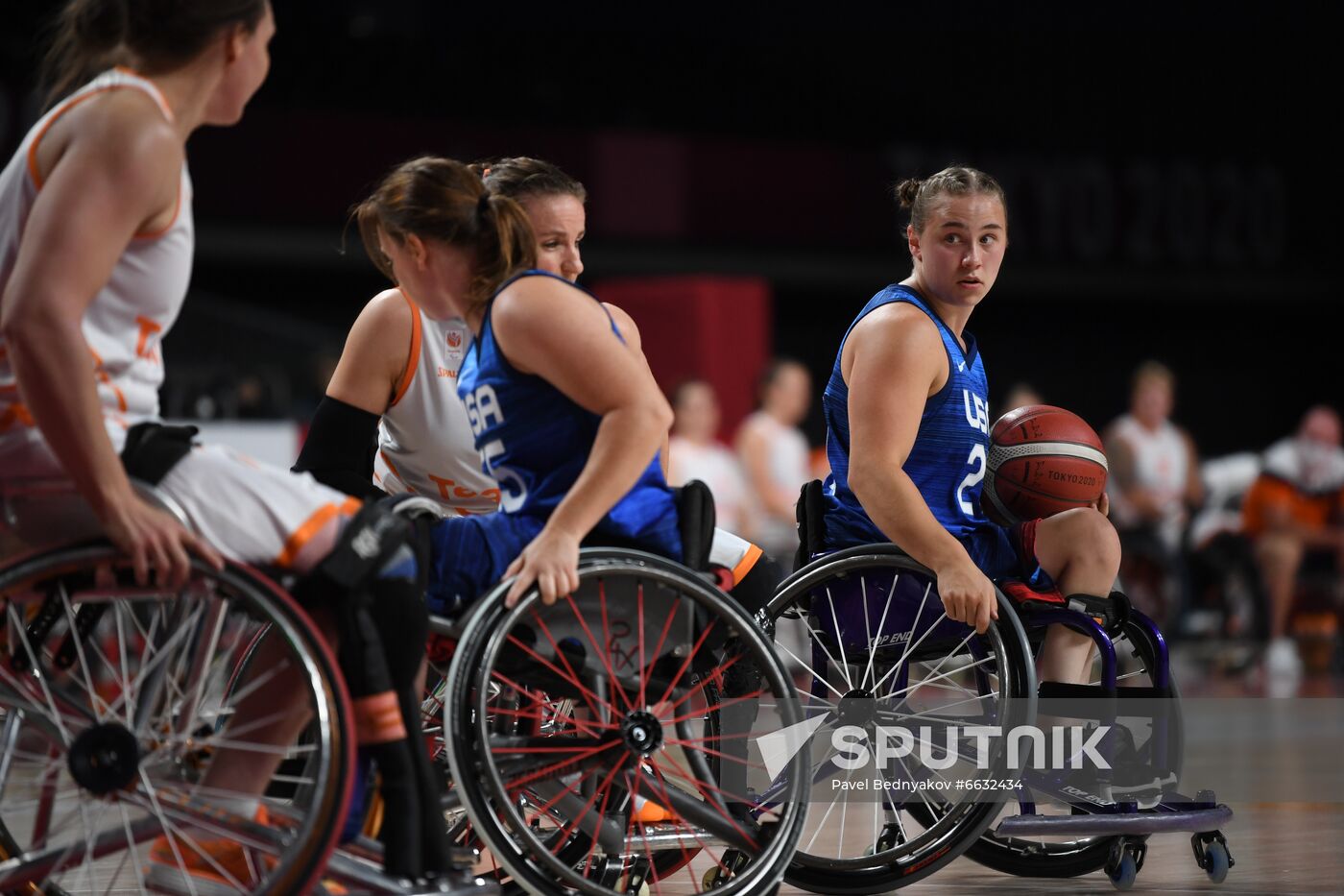 Japan Paralympics 2020 Wheelchair Basketball Women Netherlands - US