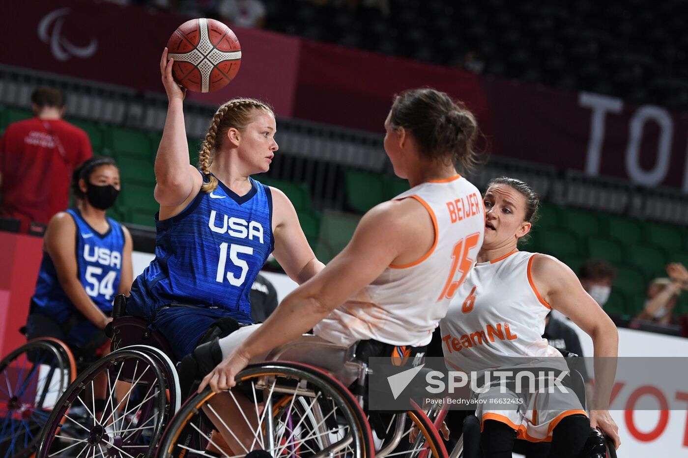 Japan Paralympics 2020 Wheelchair Basketball Women Netherlands - US