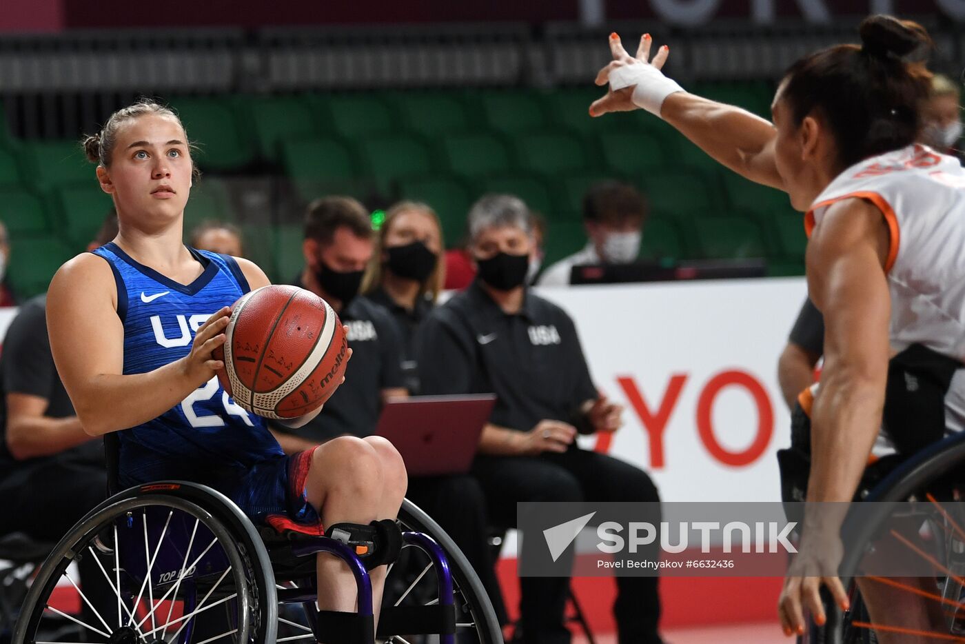Japan Paralympics 2020 Wheelchair Basketball Women Netherlands - US