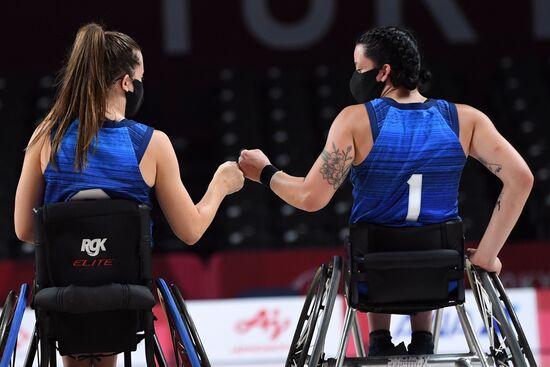 Japan Paralympics 2020 Wheelchair Basketball Women Netherlands - US