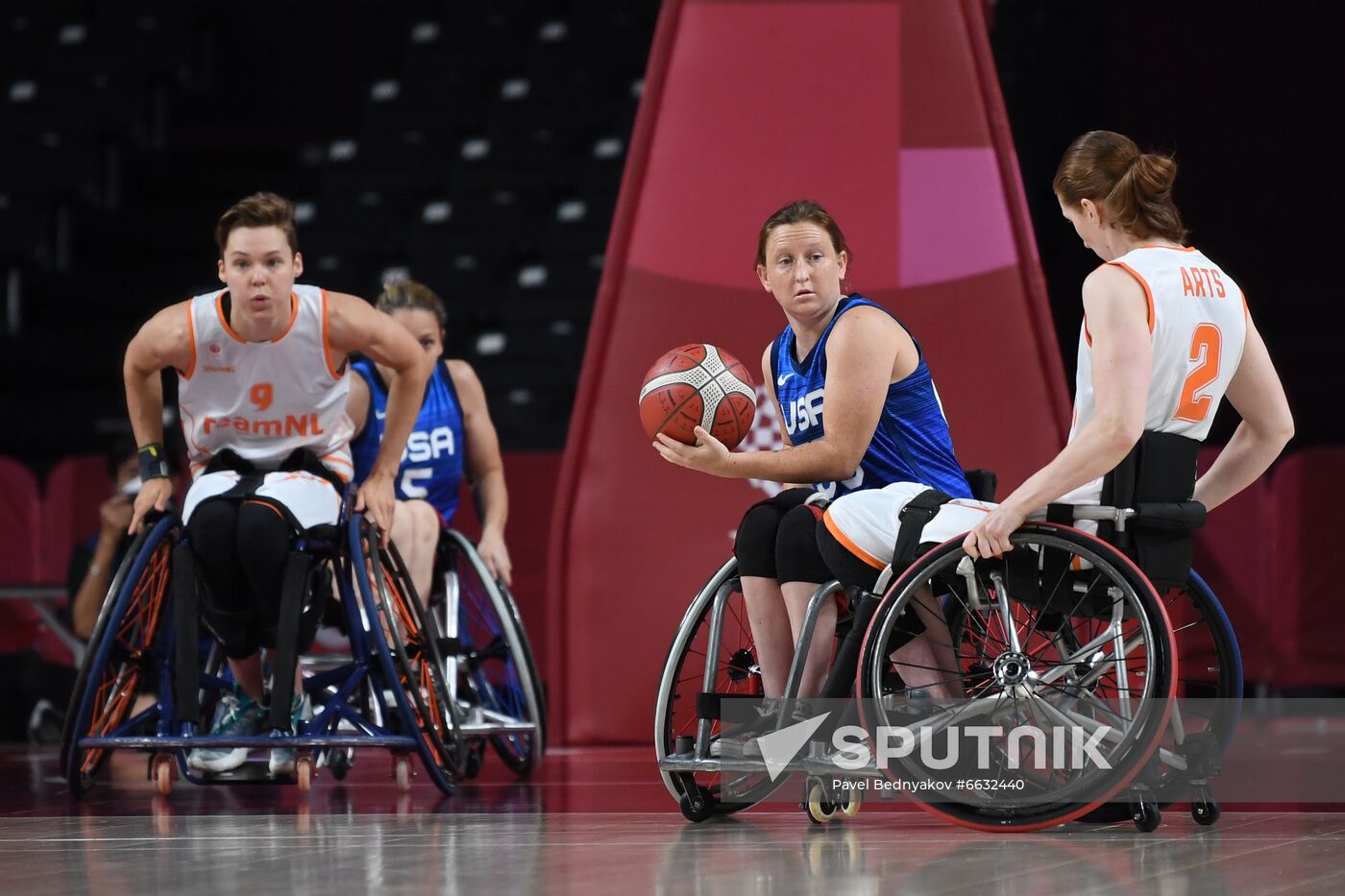 Japan Paralympics 2020 Wheelchair Basketball Women Netherlands - US