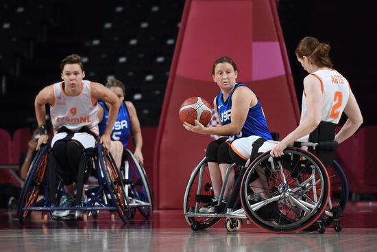 Japan Paralympics 2020 Wheelchair Basketball Women Netherlands - US