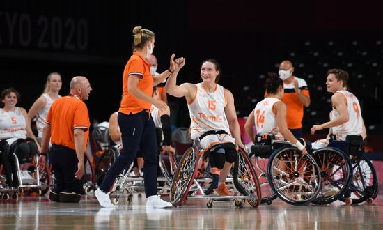 Japan Paralympics 2020 Wheelchair Basketball Women Netherlands - US
