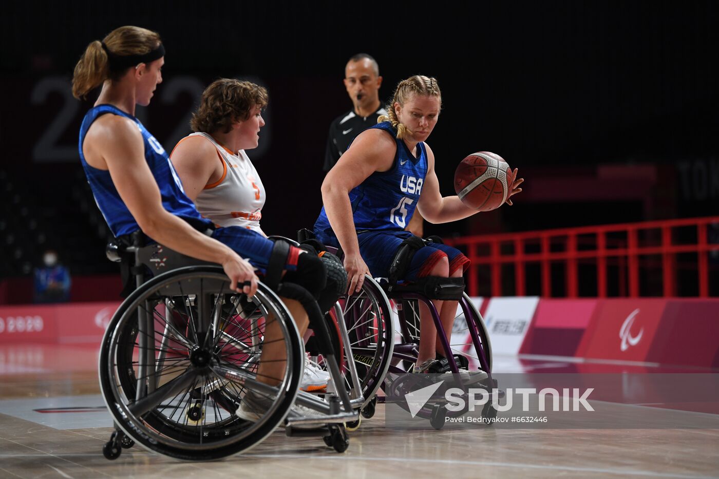 Japan Paralympics 2020 Wheelchair Basketball Women Netherlands - US