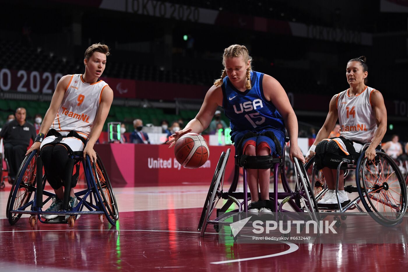 Japan Paralympics 2020 Wheelchair Basketball Women Netherlands - US