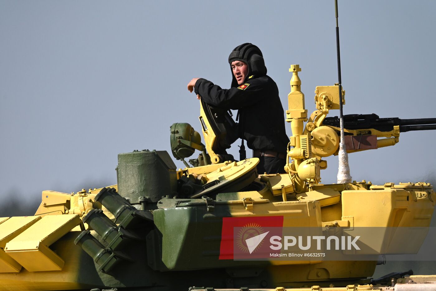 Russia Army Games Tank Biathlon