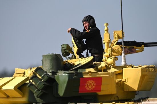 Russia Army Games Tank Biathlon