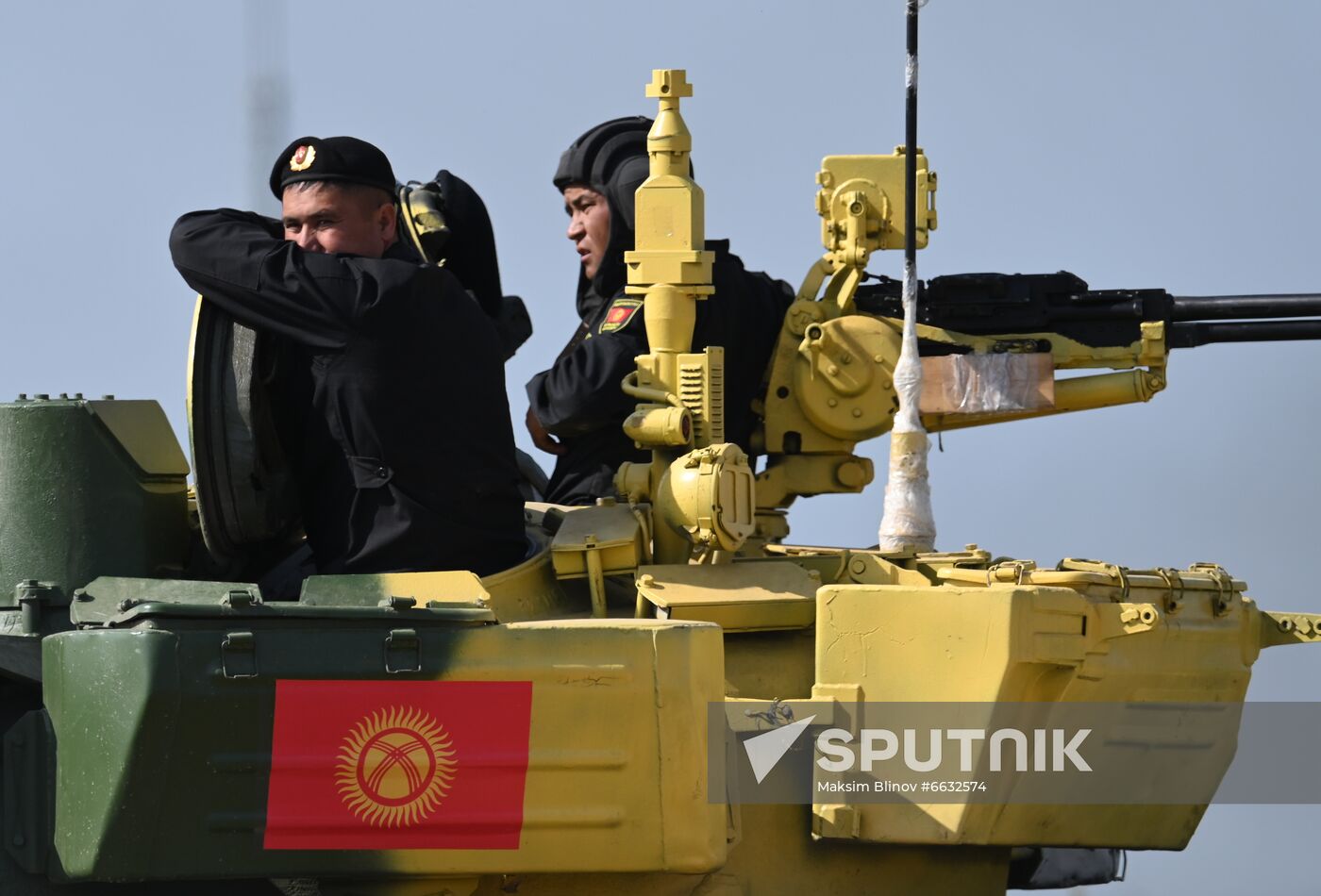 Russia Army Games Tank Biathlon