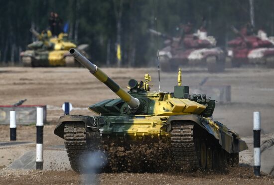 Russia Army Games Tank Biathlon