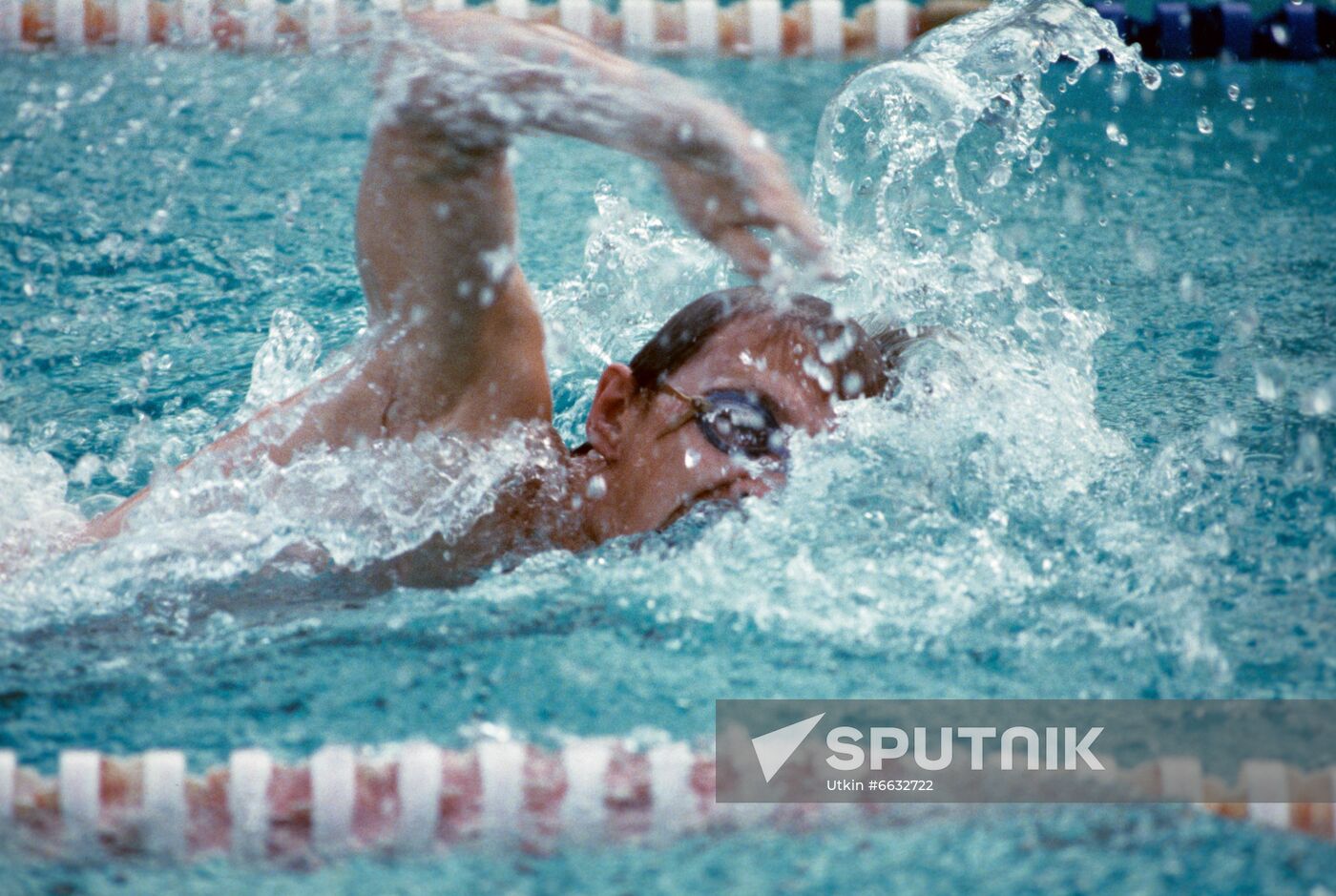 Soviet pentathlon Anatoly Starostin