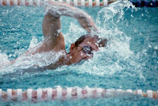 Soviet pentathlon Anatoly Starostin