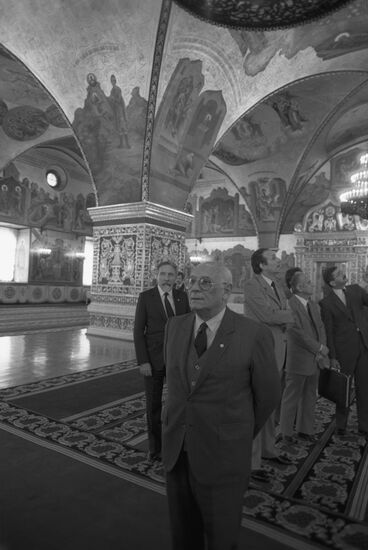 Chairman of Argentine National Congress's Chamber of Deputies Juan Carlos Pugliese visits USSR