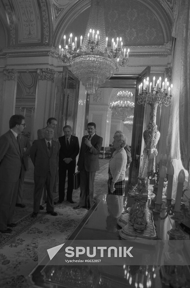 Chairman of Argentine National Congress's Chamber of Deputies Juan Carlos Pugliese visits USSR