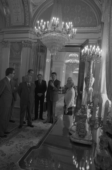 Chairman of Argentine National Congress's Chamber of Deputies Juan Carlos Pugliese visits USSR