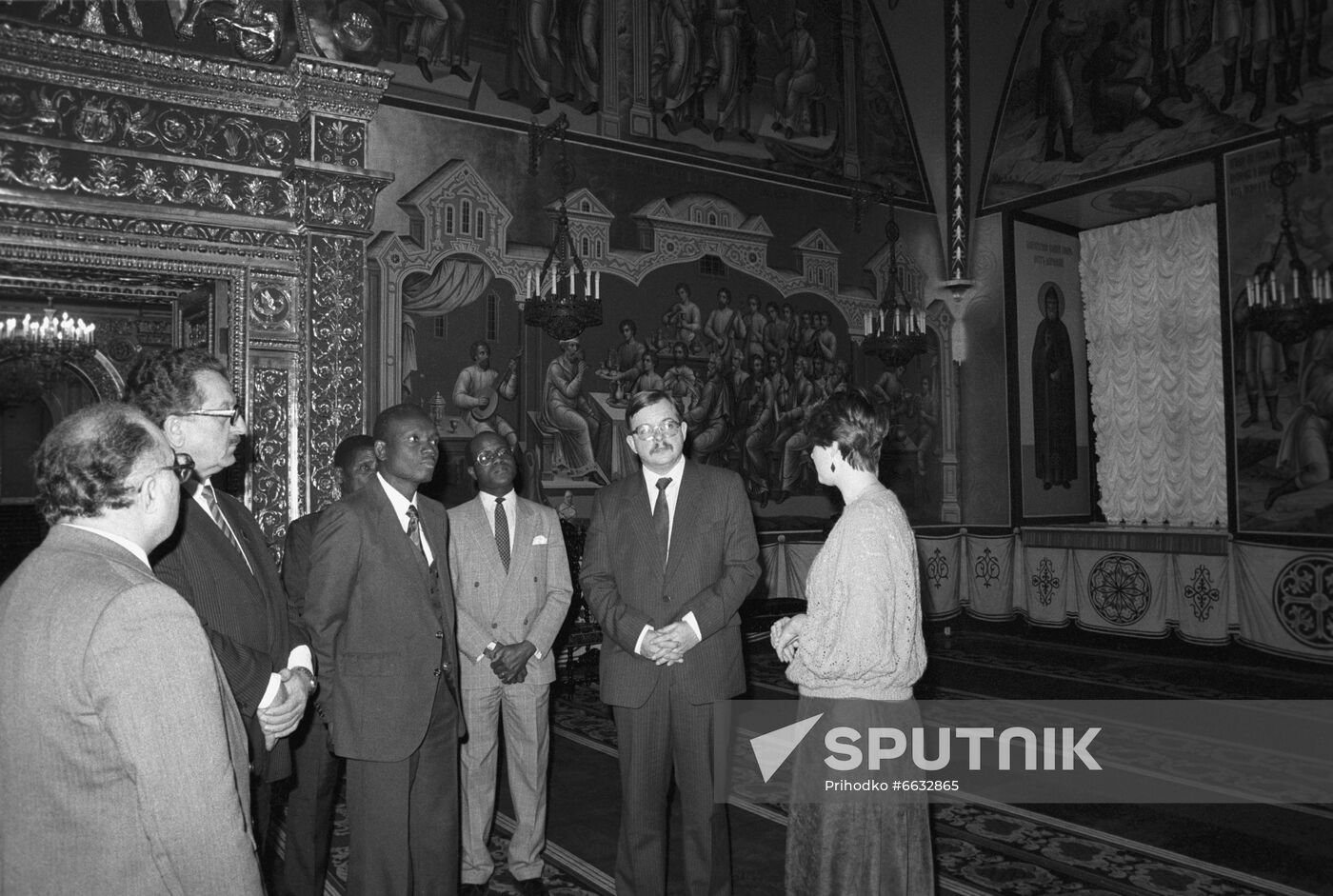 Beninese parliamentary delegation visits USSR