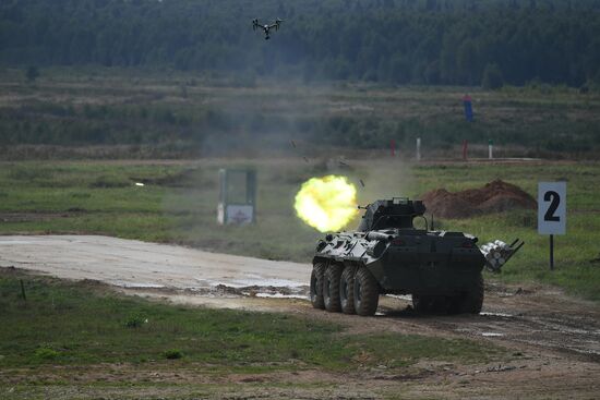 Russia Army Games Tank Biathlon