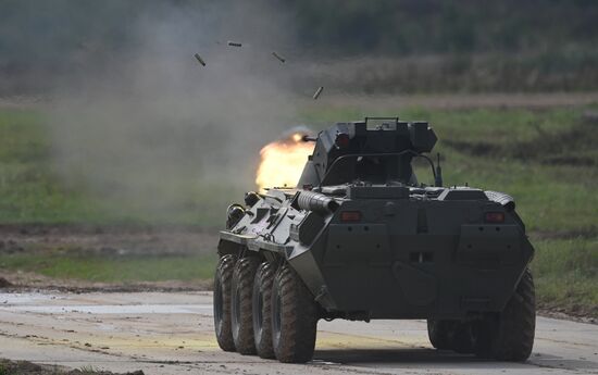 Russia Army Games Tank Biathlon
