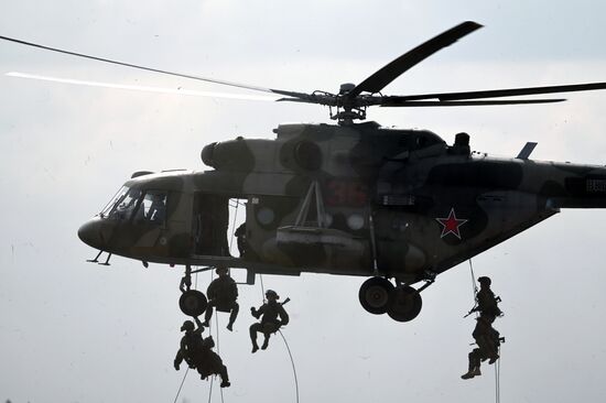 Russia Army Games Tank Biathlon