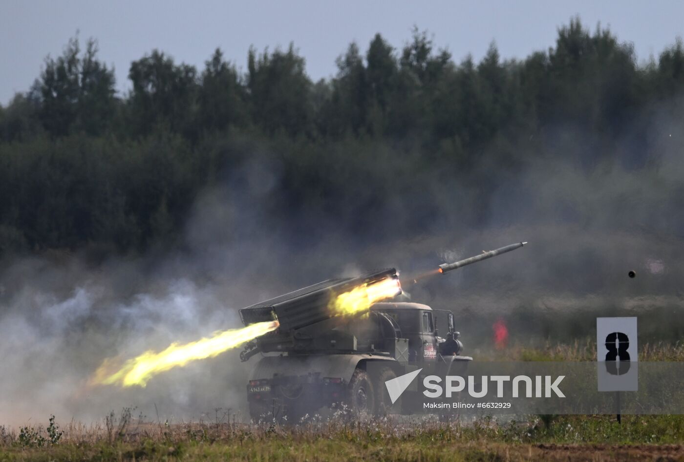 Russia Army Games Tank Biathlon