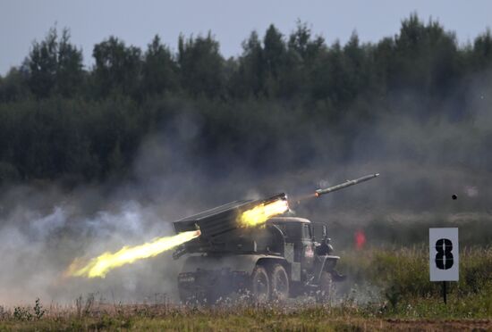 Russia Army Games Tank Biathlon