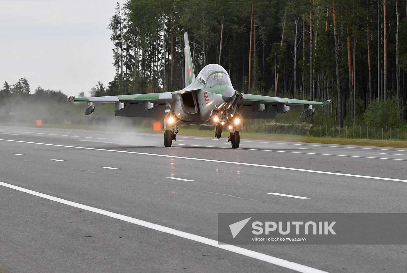 Belarus Air Force Drills
