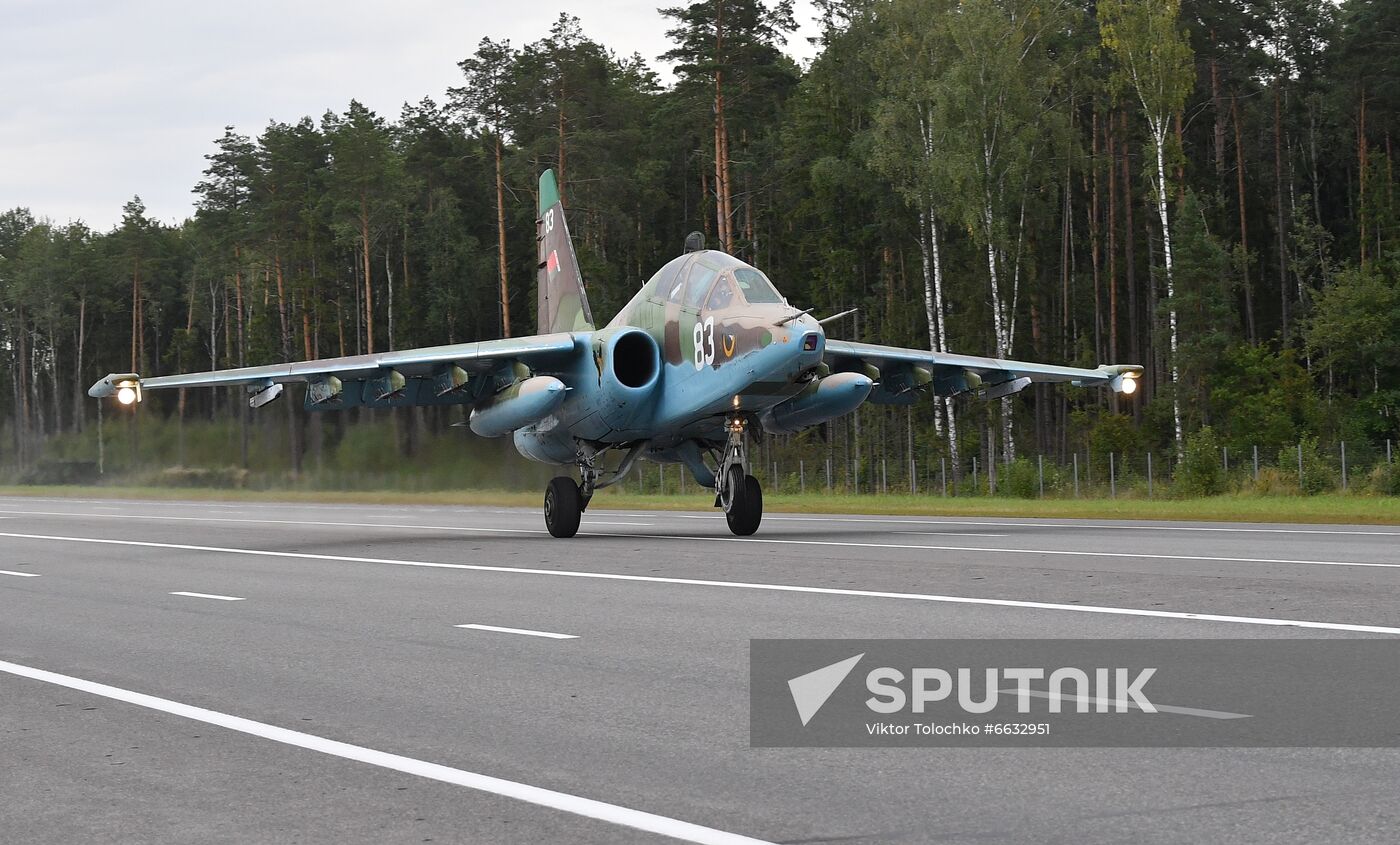 Belarus Air Force Drills
