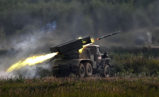 Russia Army Games Tank Biathlon