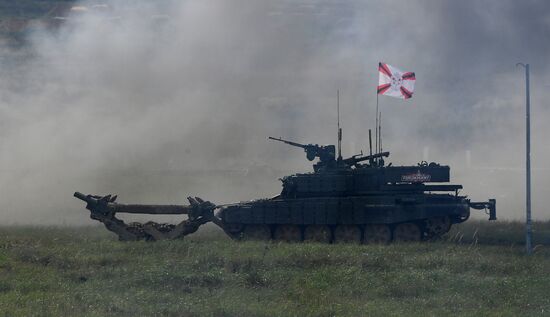 Russia Army Games Tank Biathlon