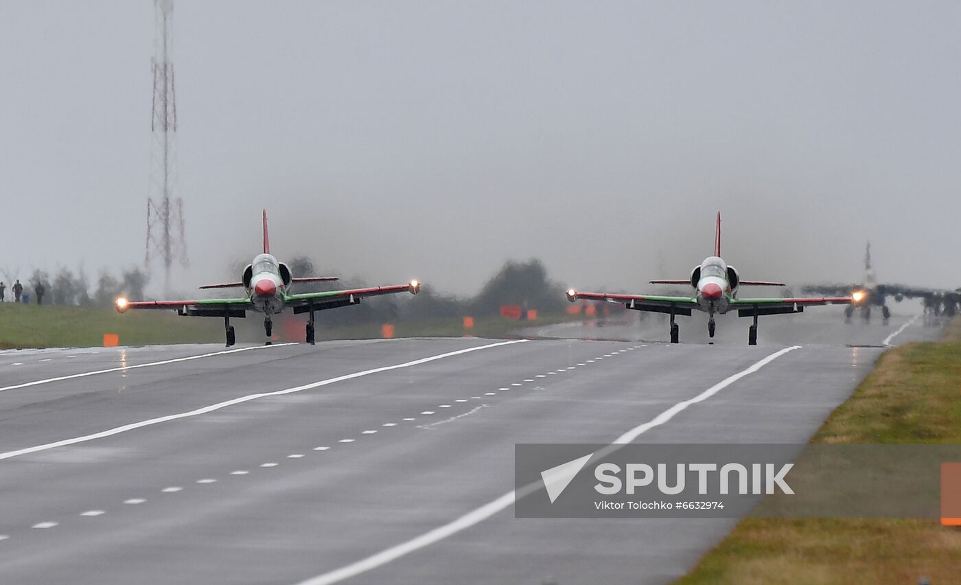 Belarus Air Force Drills