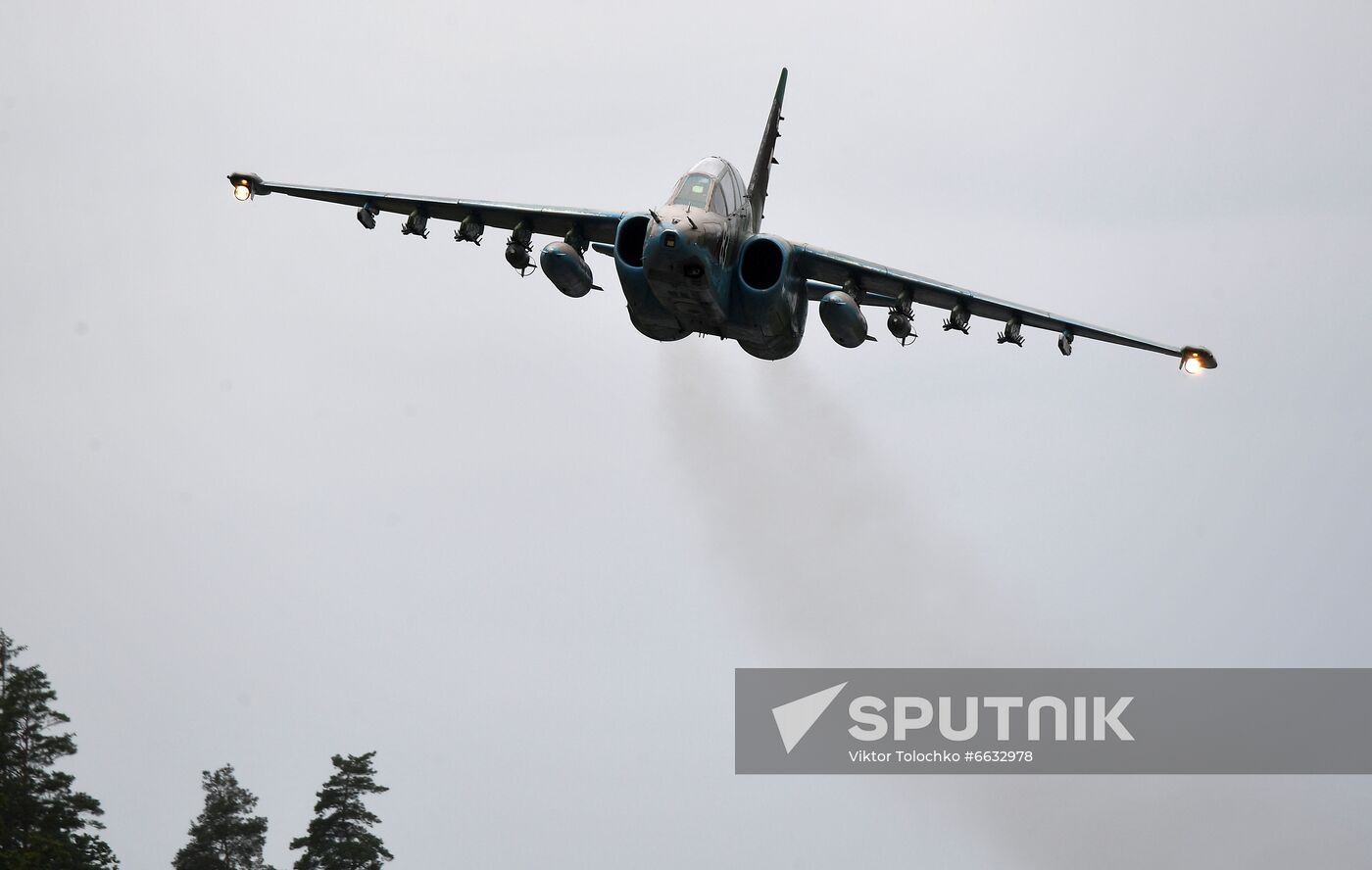 Belarus Air Force Drills