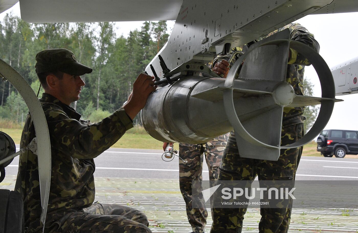 Belarus Air Force Drills