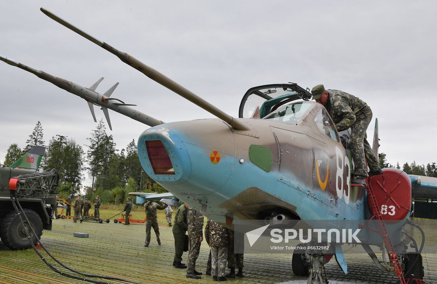 Belarus Air Force Drills
