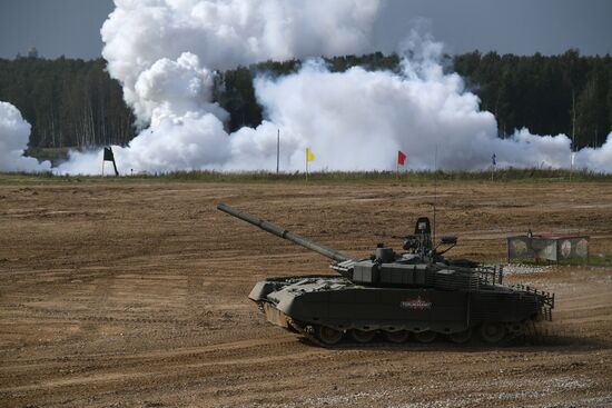 Russia Army Games Tank Biathlon