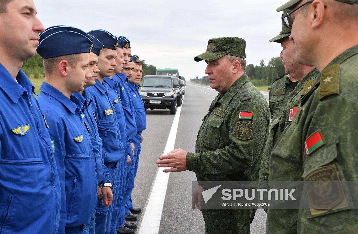 Belarus Air Force Drills