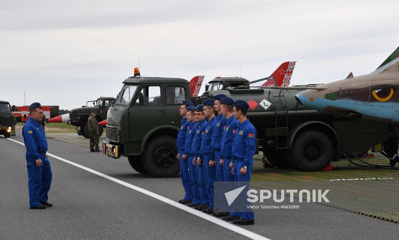 Belarus Air Force Drills