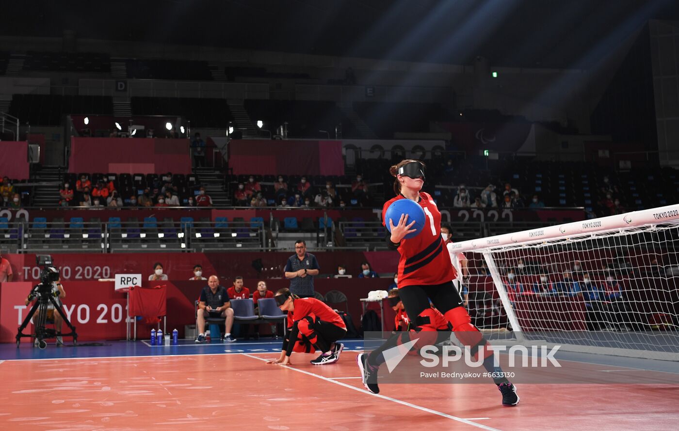 Japan Paralympics 2020 Goalball Women China - RPC