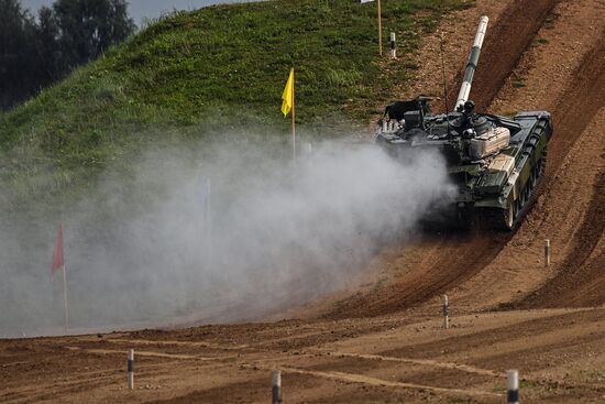 Russia Army Games Tank Biathlon