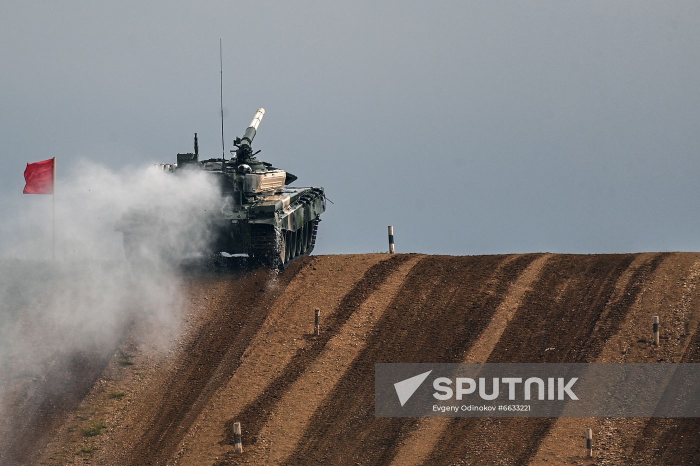 Russia Army Games Tank Biathlon