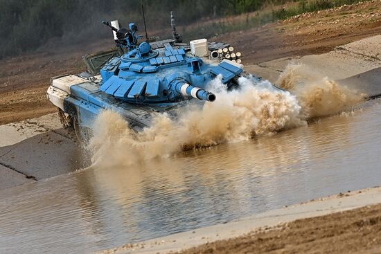 Russia Army Games Tank Biathlon
