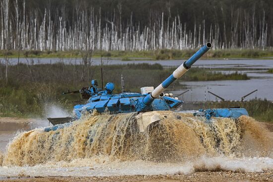 Russia Army Games Tank Biathlon