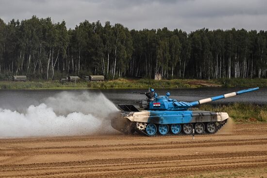 Russia Army Games Tank Biathlon