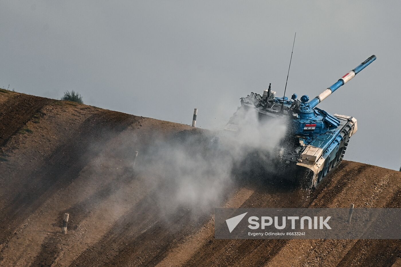 Russia Army Games Tank Biathlon