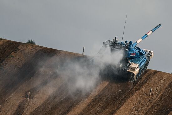 Russia Army Games Tank Biathlon